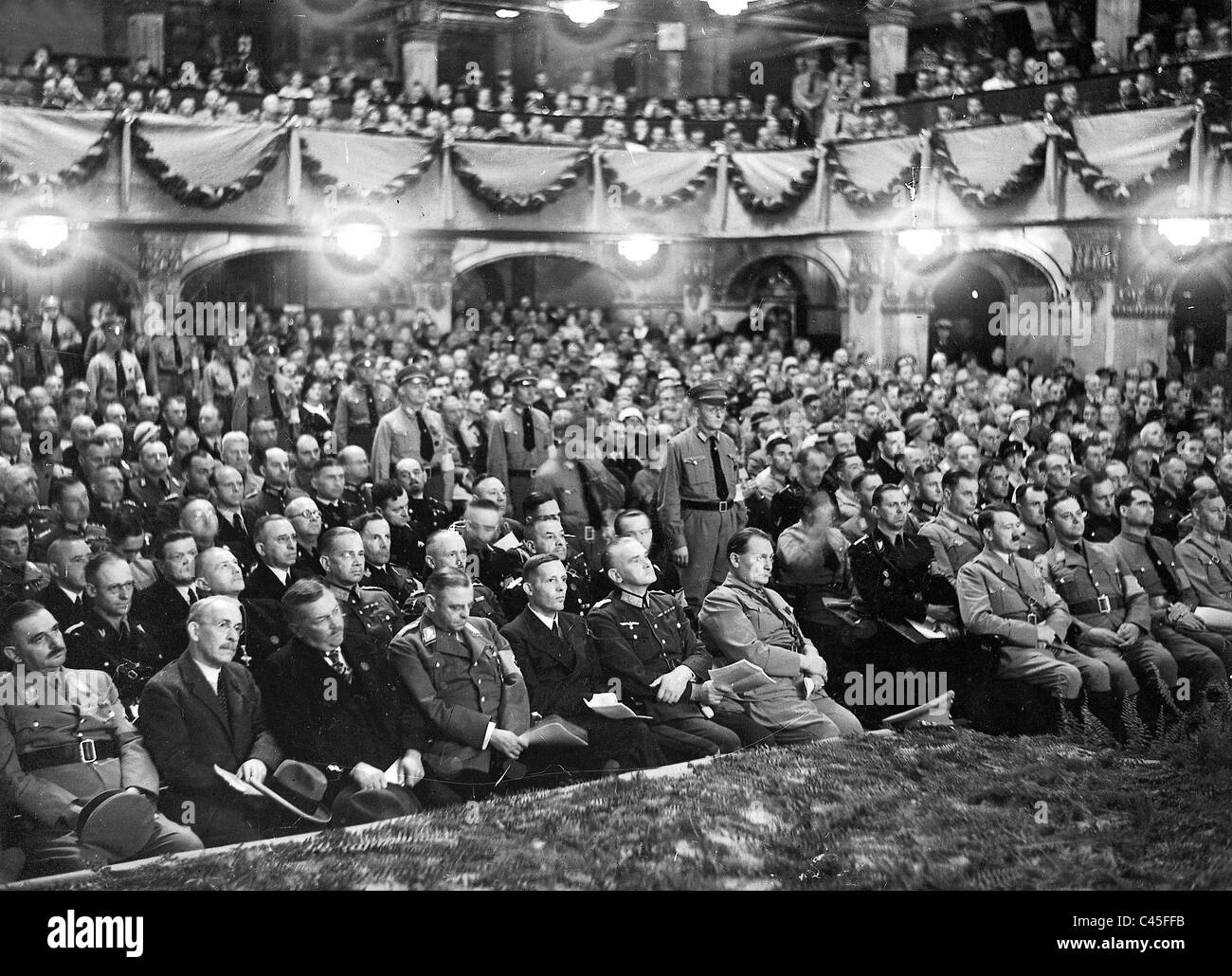 Événements située au cours de la conférence culturelle du parti nazi au congrès du parti, 1934 Banque D'Images