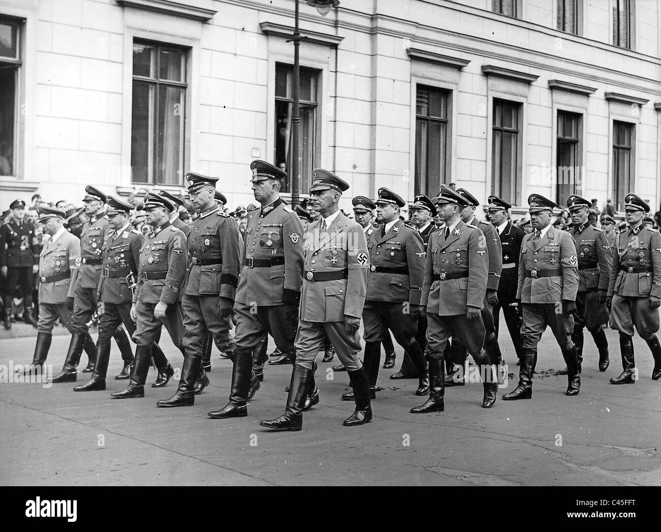 Cérémonie d'État pour 1942, Reinhard Heydrich Banque D'Images