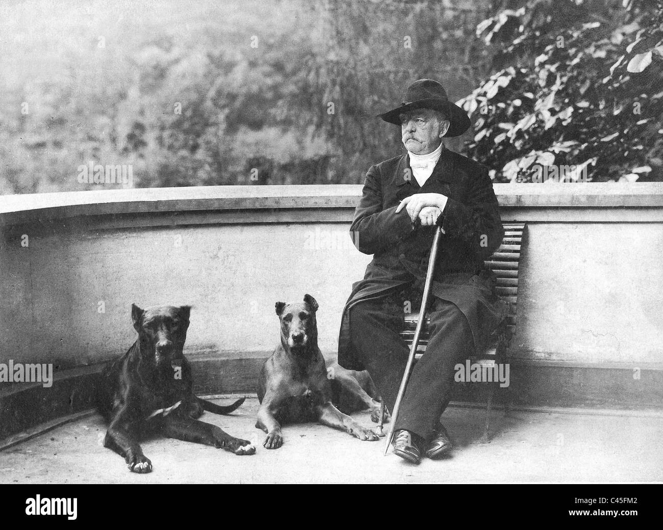 Otto von Bismarck Friedrichsruh en Banque D'Images
