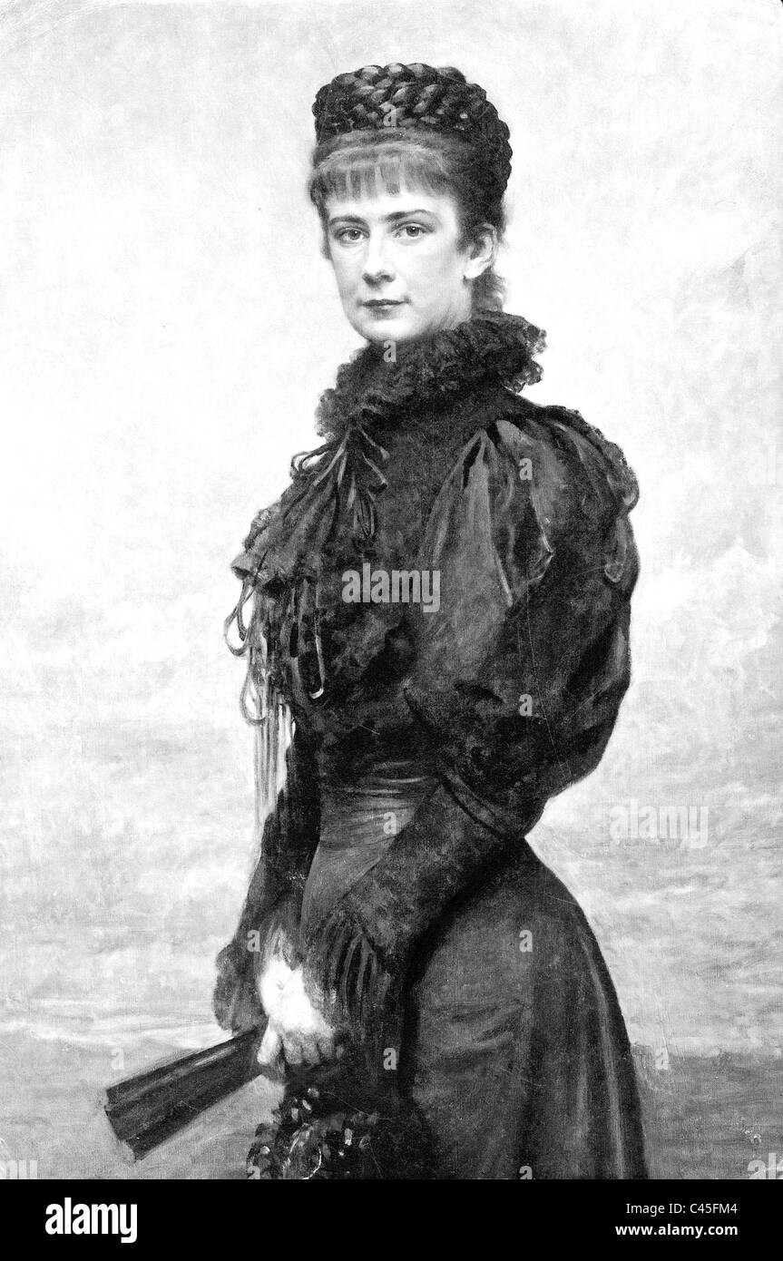 Elisabeth d'Autriche Banque D'Images