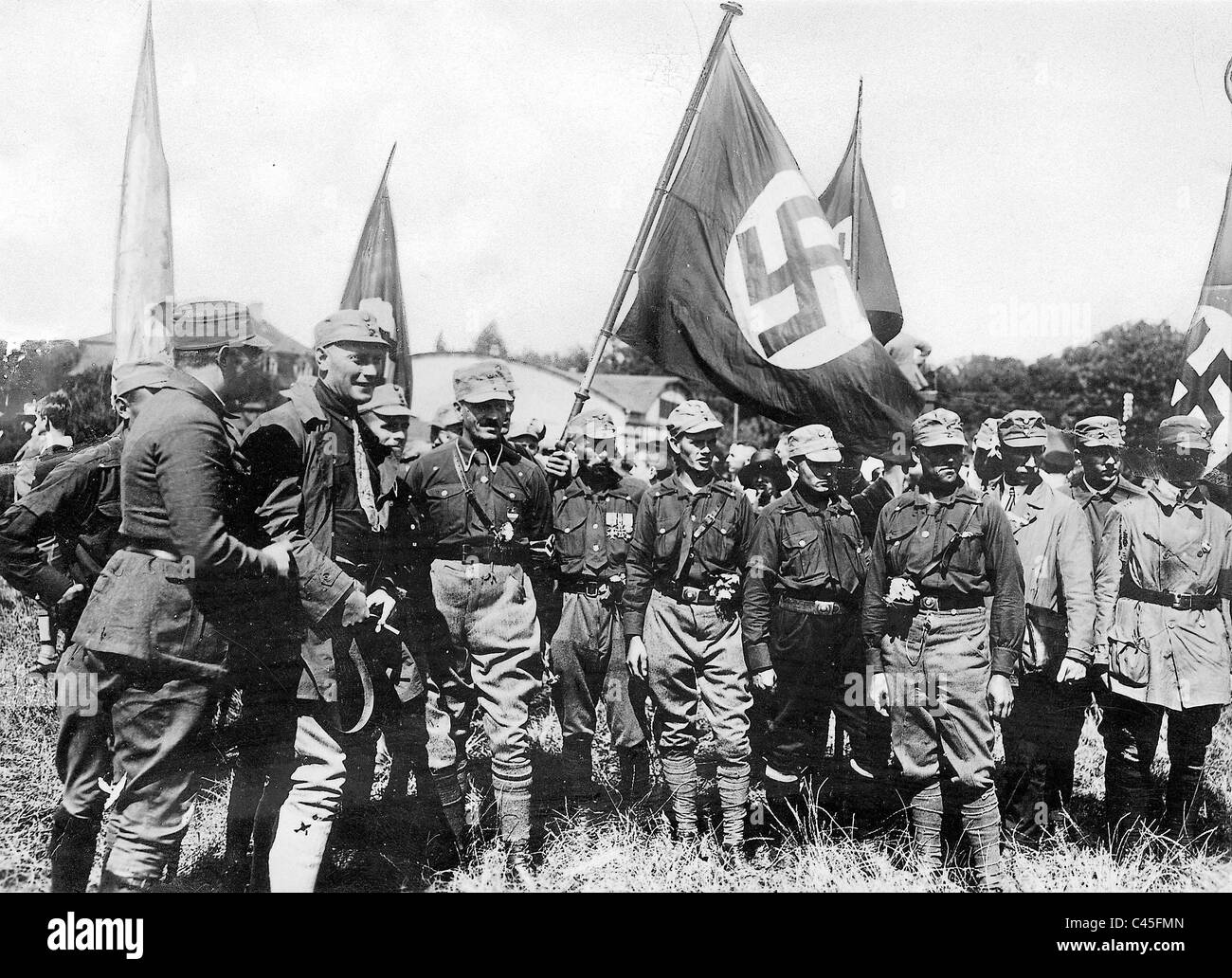 Congrès du parti nazi à Weimar, 1924 Banque D'Images