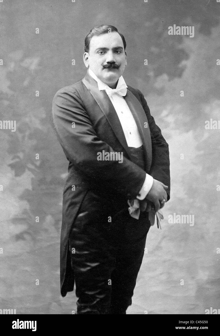 Enrico Caruso, 1900 Banque D'Images