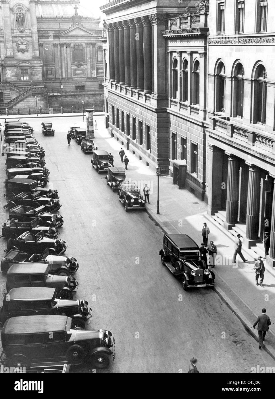 La bourse de Berlin, 1932 Banque D'Images