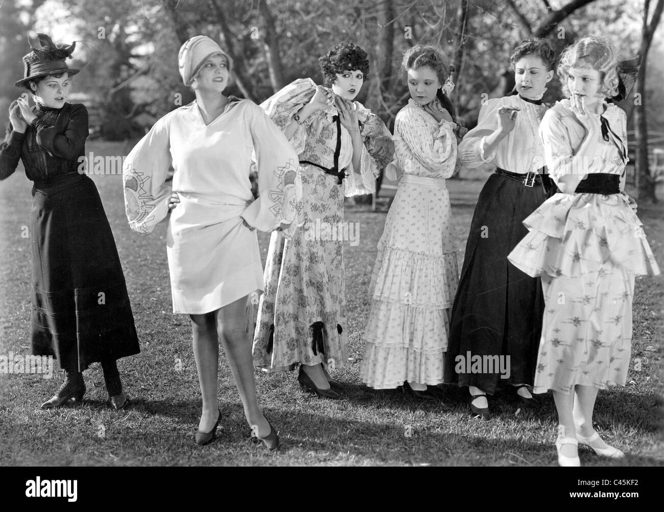 La mode féminine à partir de 1926 Banque D'Images