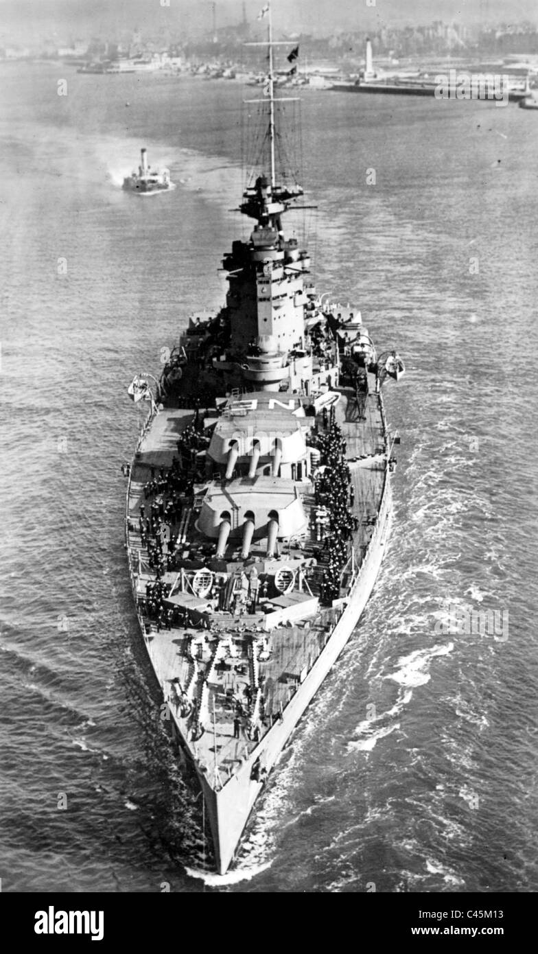 HMS « Nelson » Banque D'Images