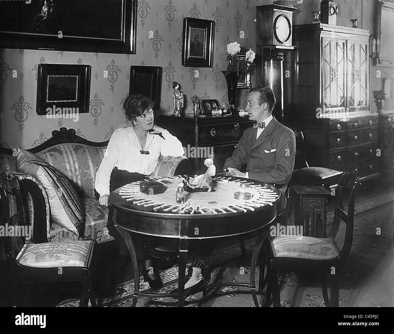 Hans Albers et son épouse Claire Dux, 1920 Banque D'Images