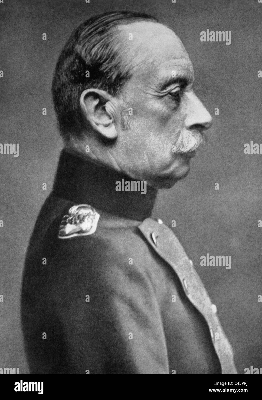 Alfred von Schlieffen Banque D'Images