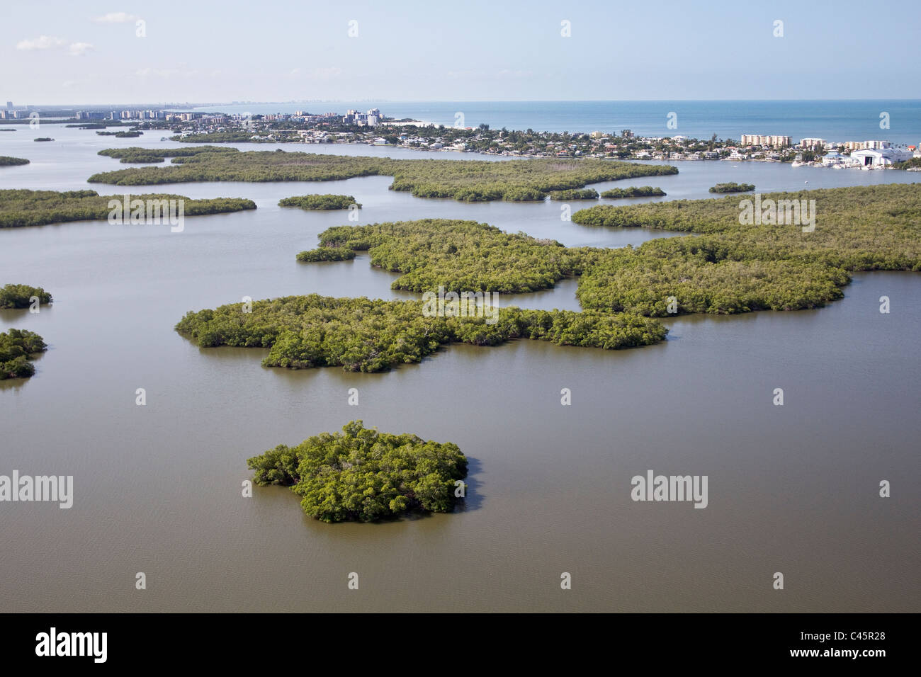 Fort Myers Beach et Rocky Bay area Banque D'Images