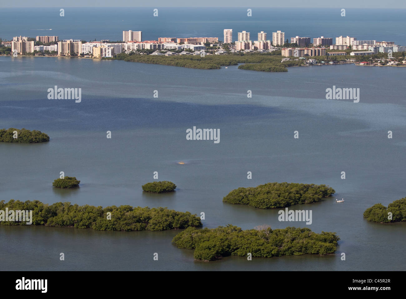 Fort Myers Beach et Rocky Bay area Banque D'Images