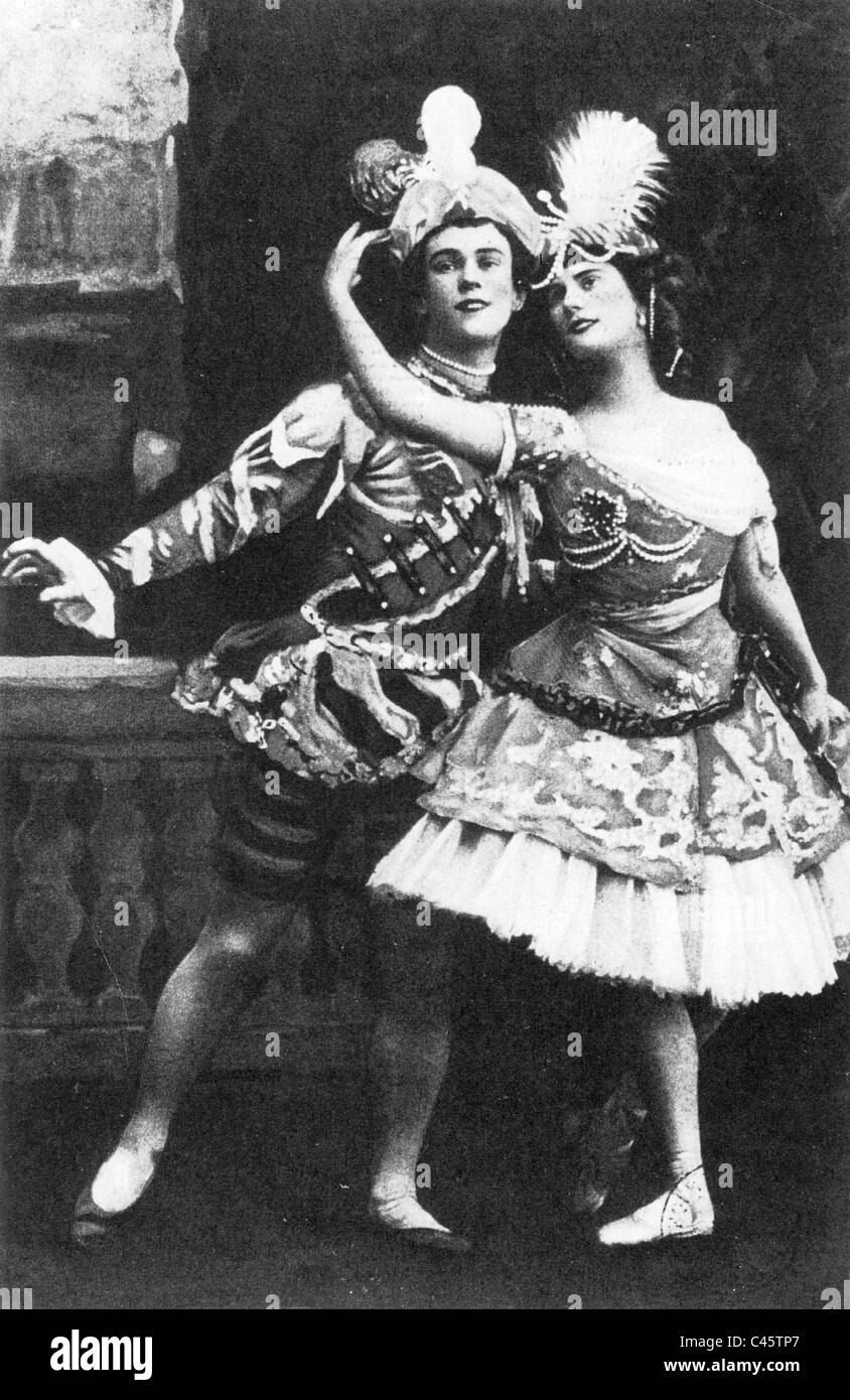 Toile/cadre Décoratif Léon Bakst - Étude De Costume Pour Nijinsky - Prêt à Accrocher