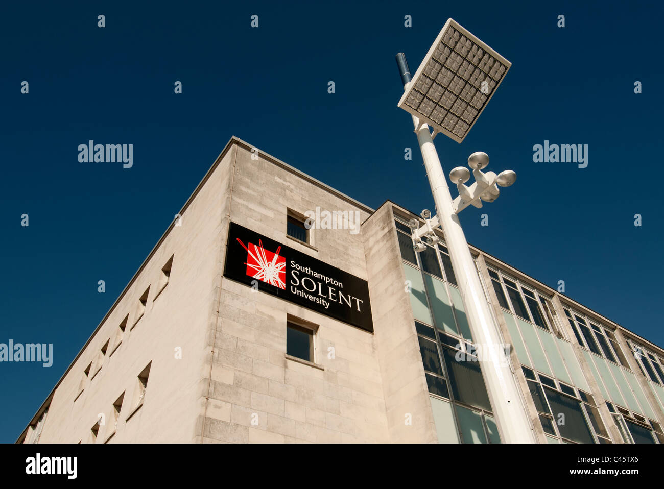 Southampton Solent University , Southampton Hampshire Banque D'Images