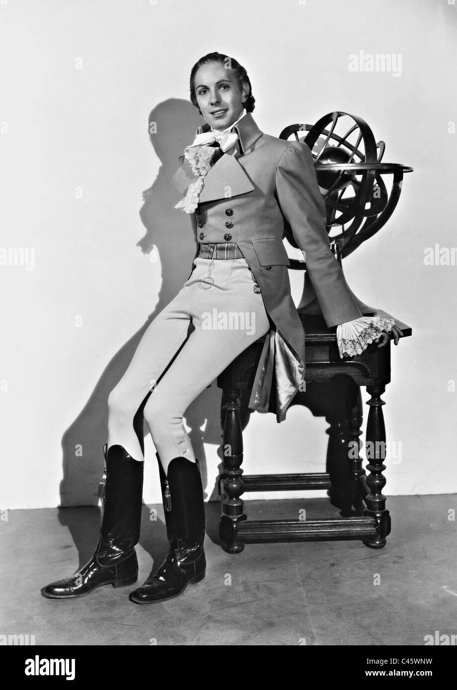 Tyrone Power dans "signaux à Londres ', 1936 Banque D'Images