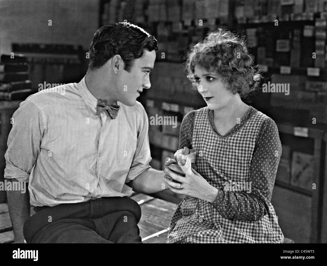 Mary Pickford et Buddy Rogers 'Country Girl', 1927 Banque D'Images