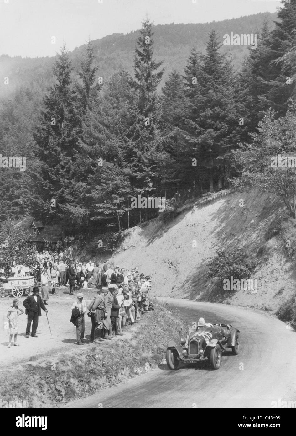Schauinsland race, 1934 Banque D'Images