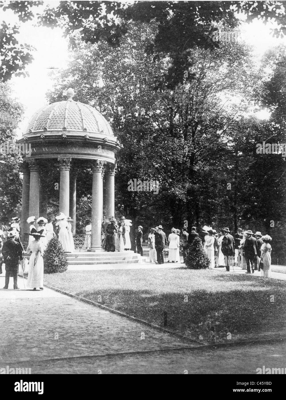 Les Spa à Bad Homburg, 1914 Banque D'Images