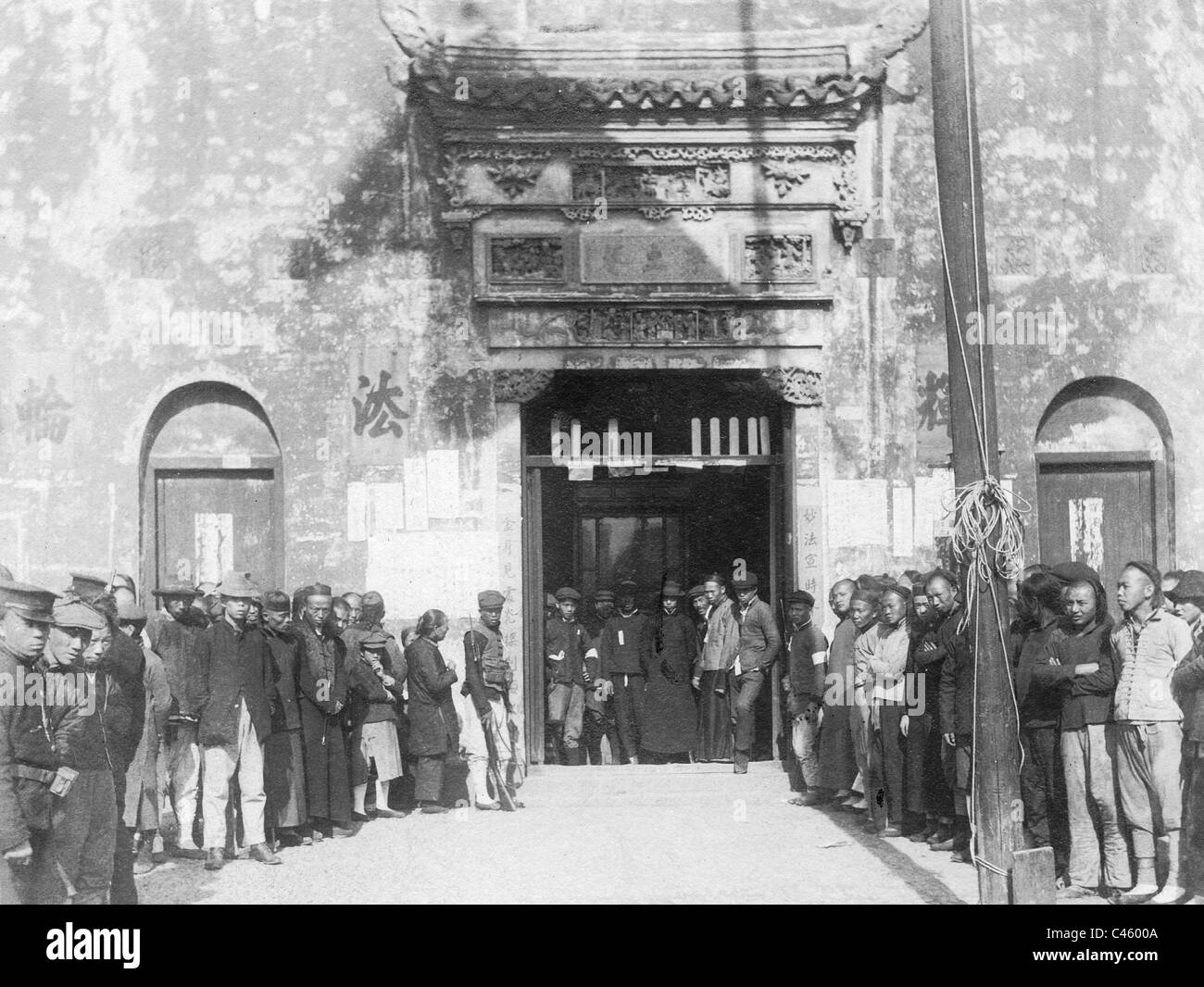 Révolution dans Shanghai, 1911 Banque D'Images