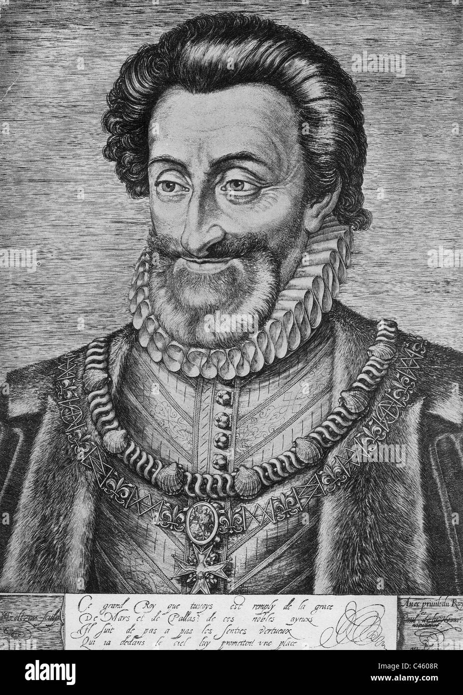 Henry IV, roi de France Banque D'Images