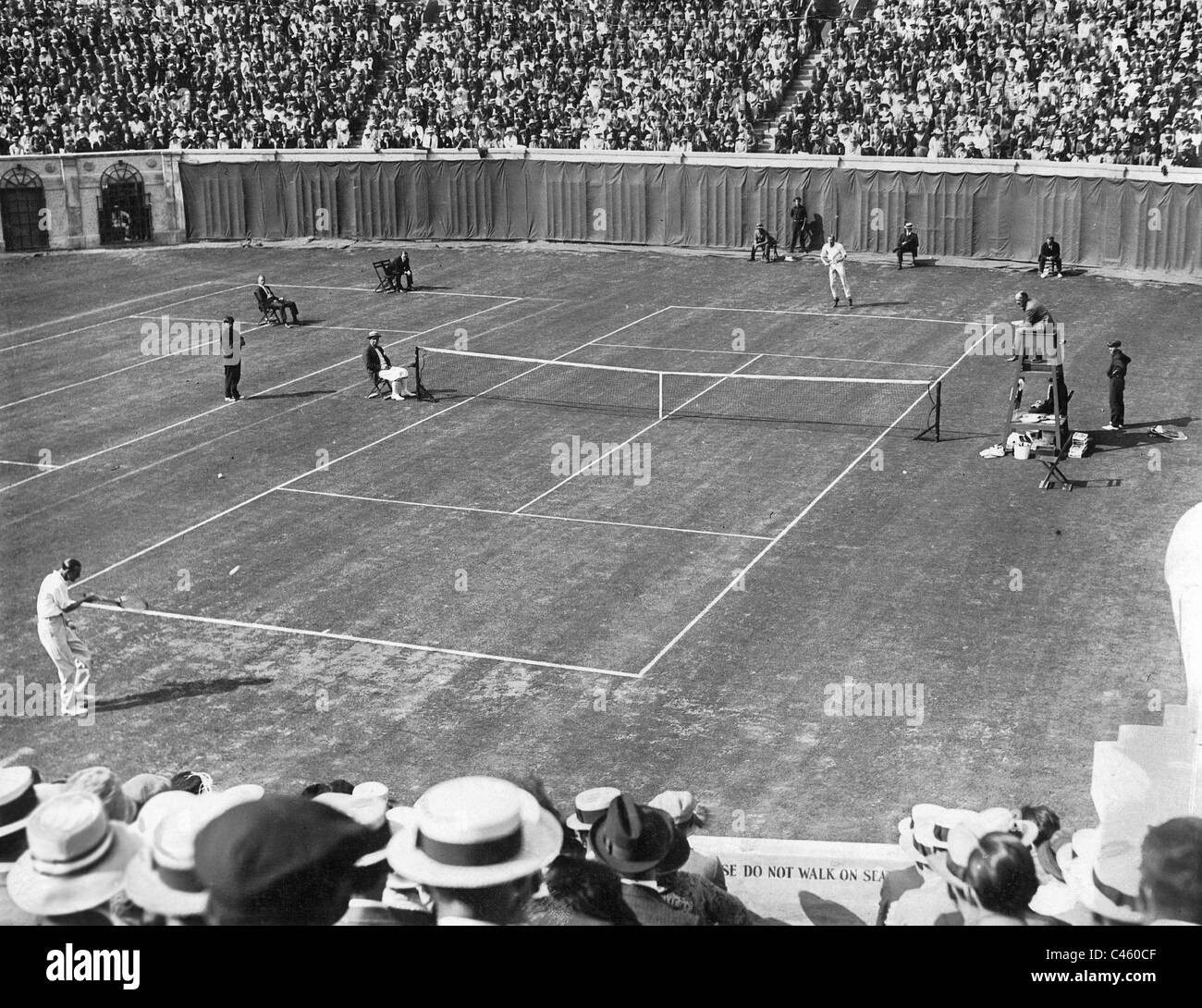 Tennis : Finale de la Coupe Davis, 1923 Banque D'Images