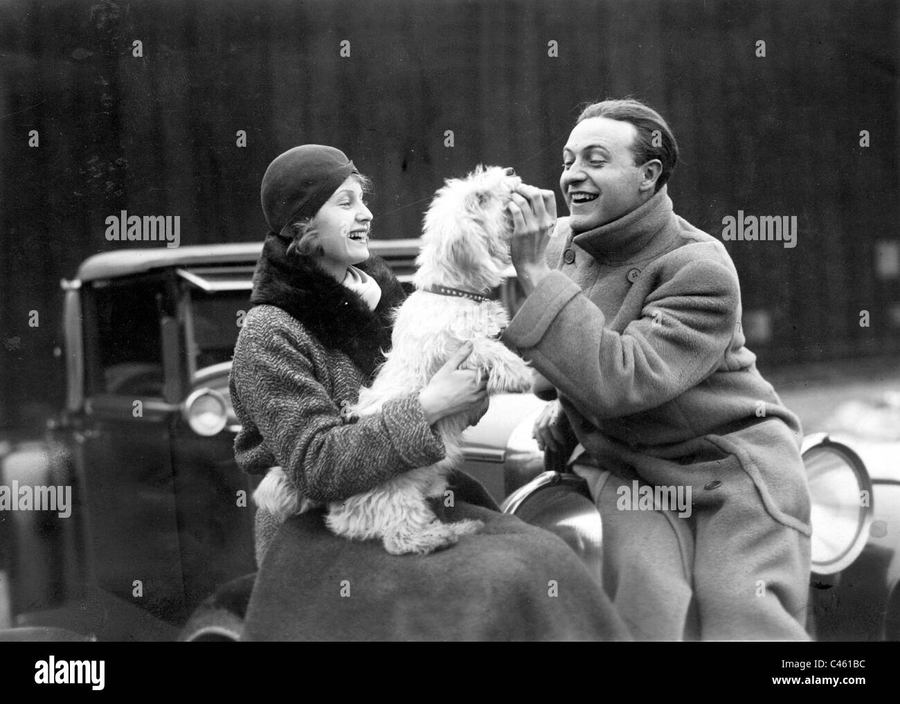 Lilian Harvey et Willy Fritsch Banque D'Images