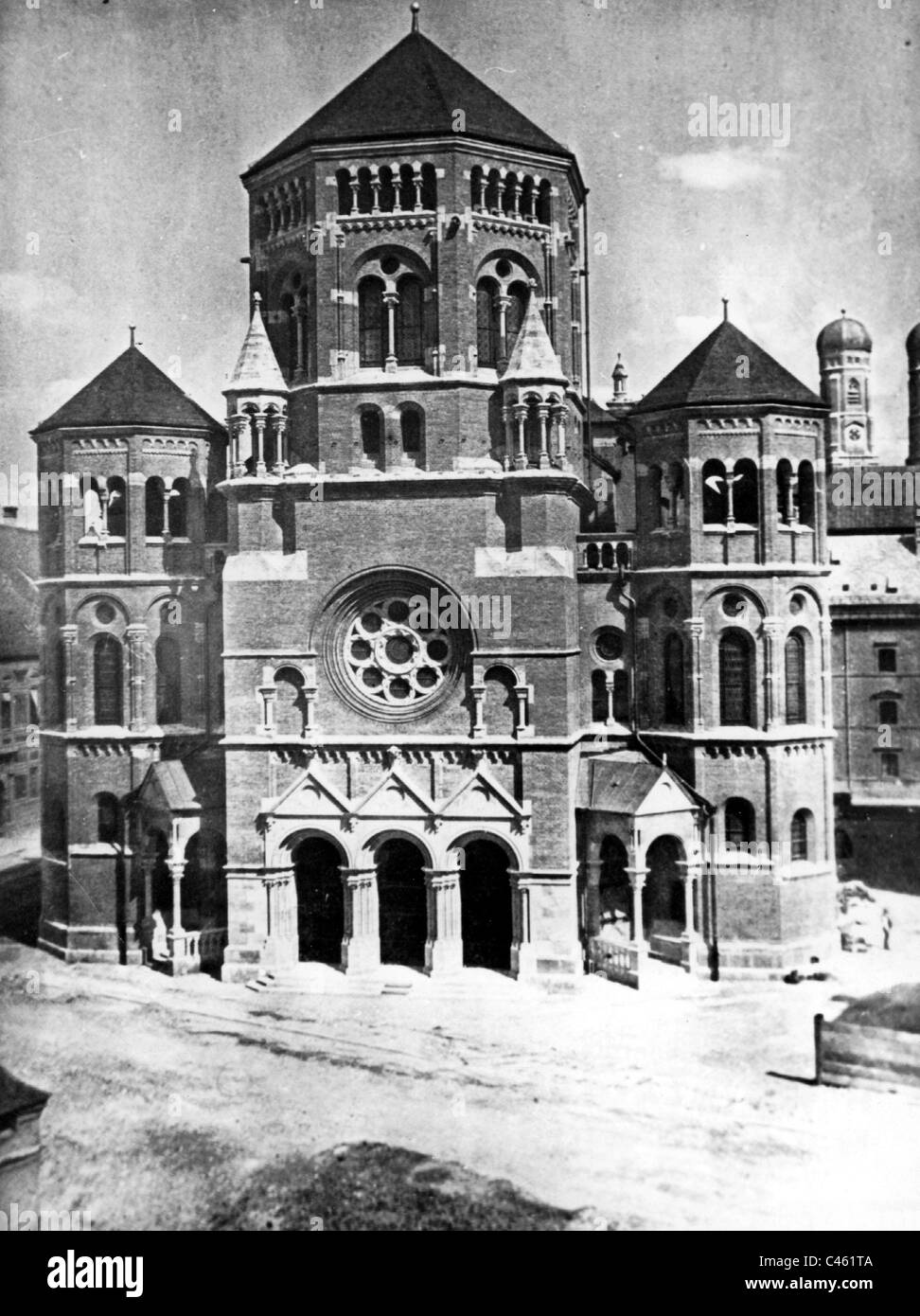 Ancienne Synagogue à Munich Banque D'Images