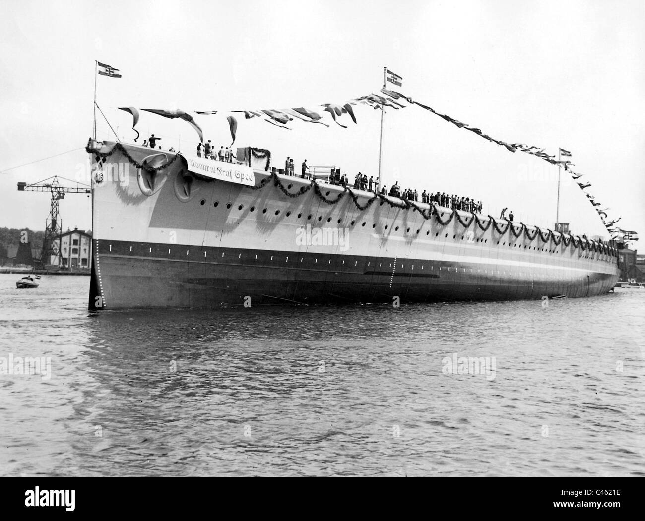 Admiral Graf Spee 'absolues', 1934 Banque D'Images