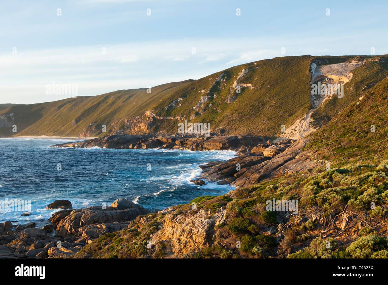 Côte sauvage de Torndirrup National Park, Albany, Australie occidentale, Australie Banque D'Images