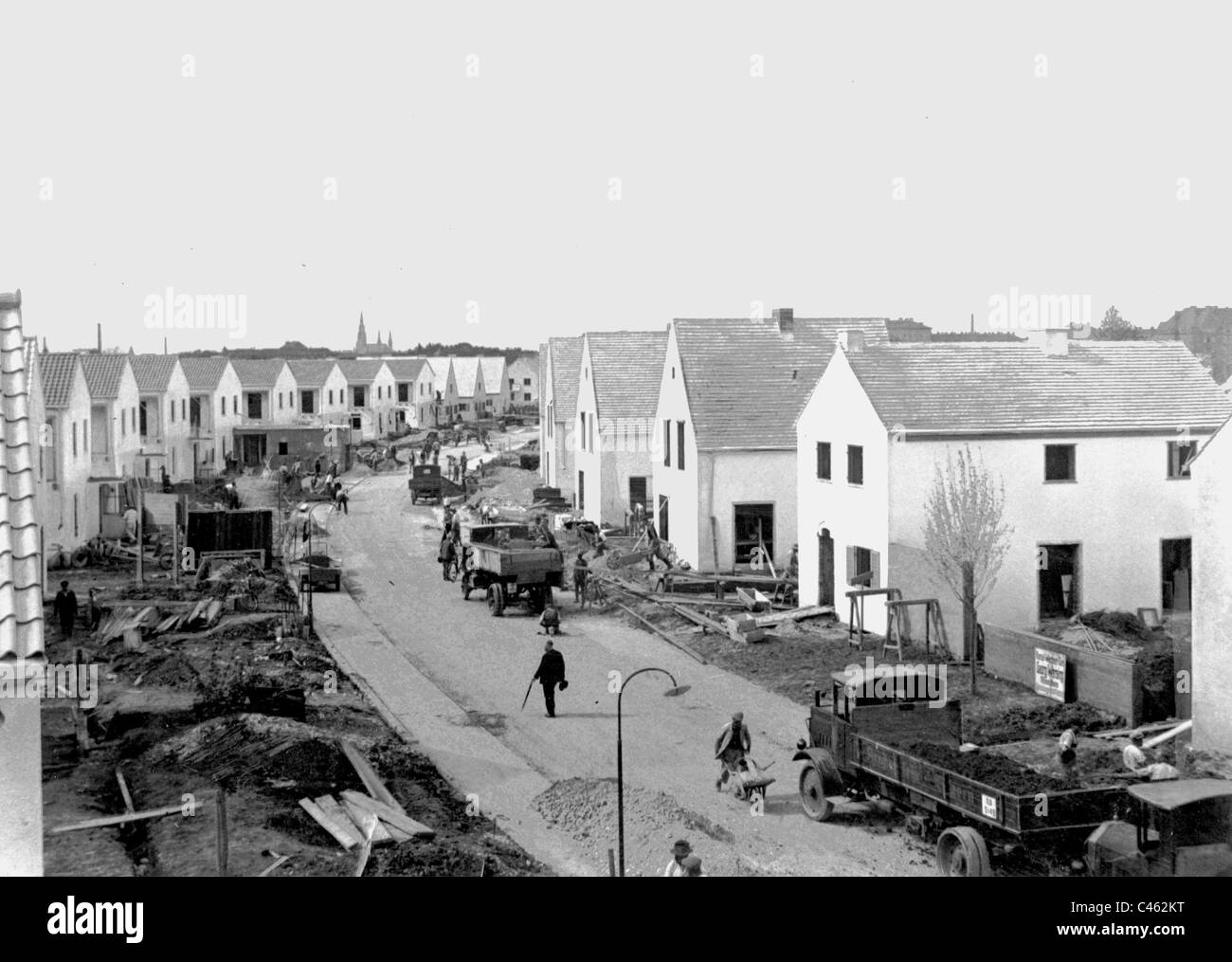 Munich-Ramersdorf, 1934 Banque D'Images