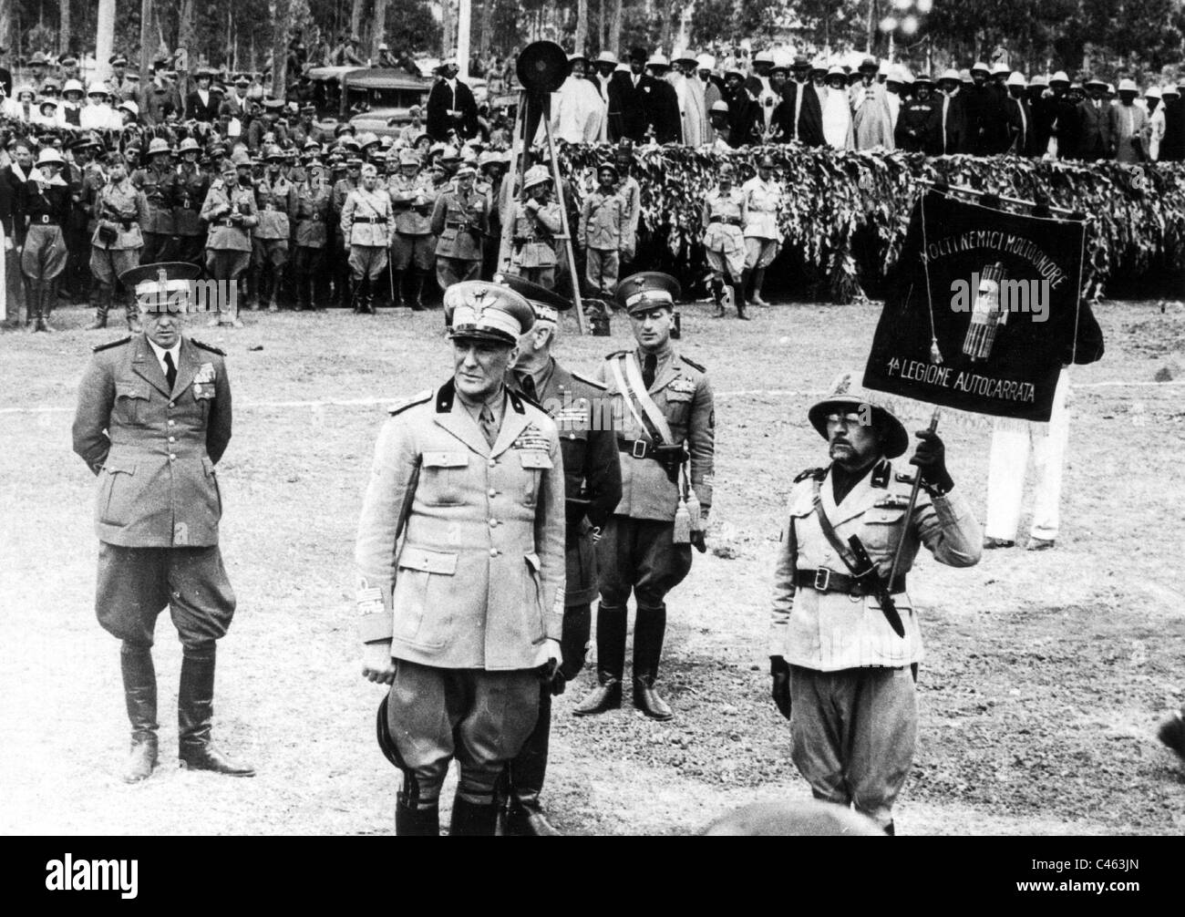 Guerre Italo-Abyssinian Banque D'Images