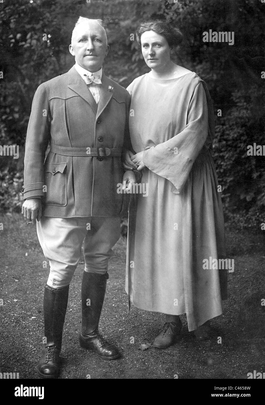 Winifred Wagner avec Siegfried, 1927 Banque D'Images