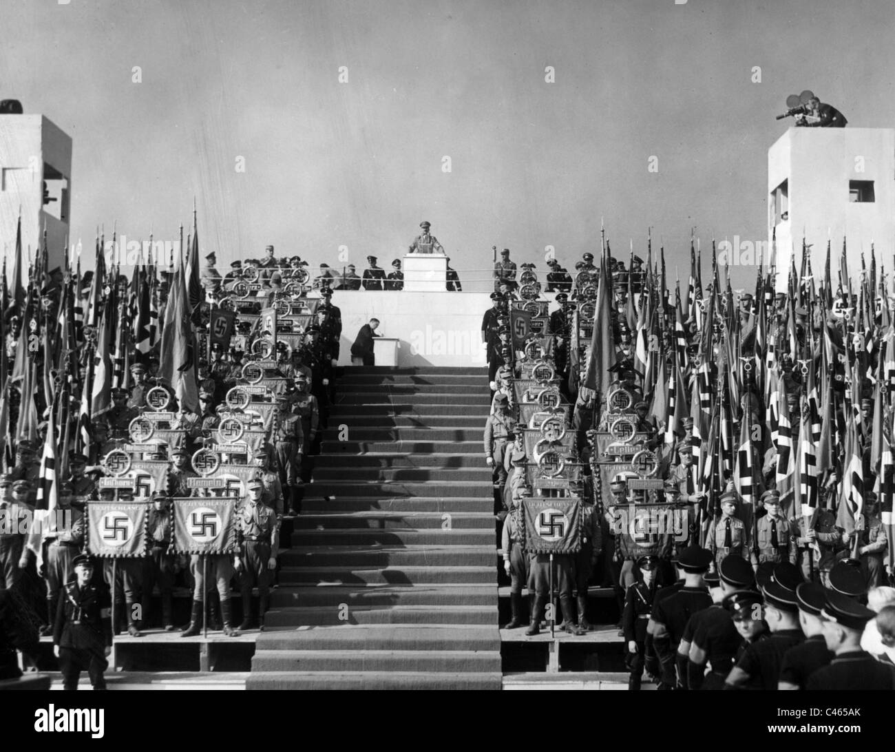 L'Allemagne nazie, le sang et le sol : Fête des vendanges à Bückeberg (Suède) , 1933-1937 Banque D'Images