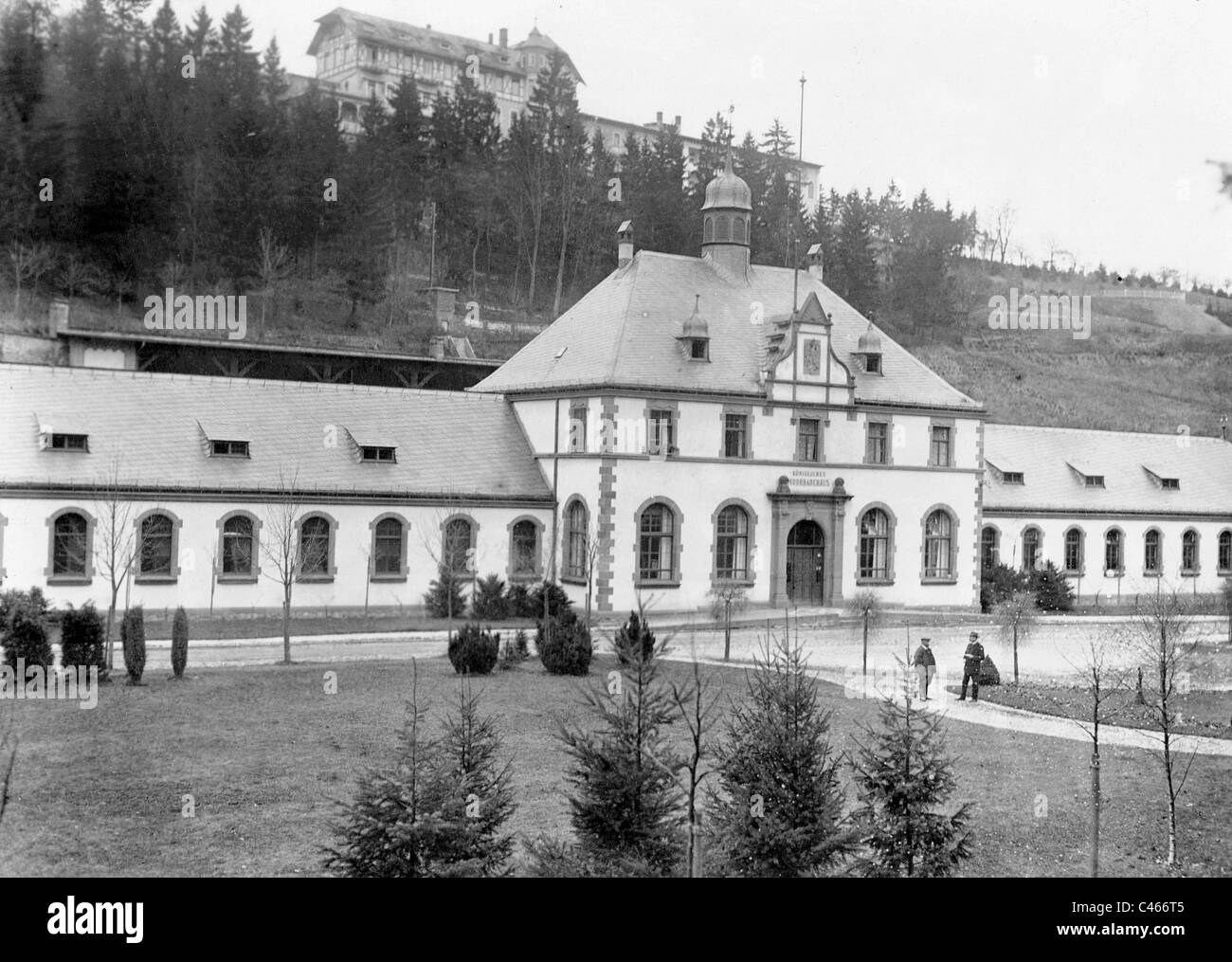 Clinique de santé Langenschwalbach, 1913 Banque D'Images