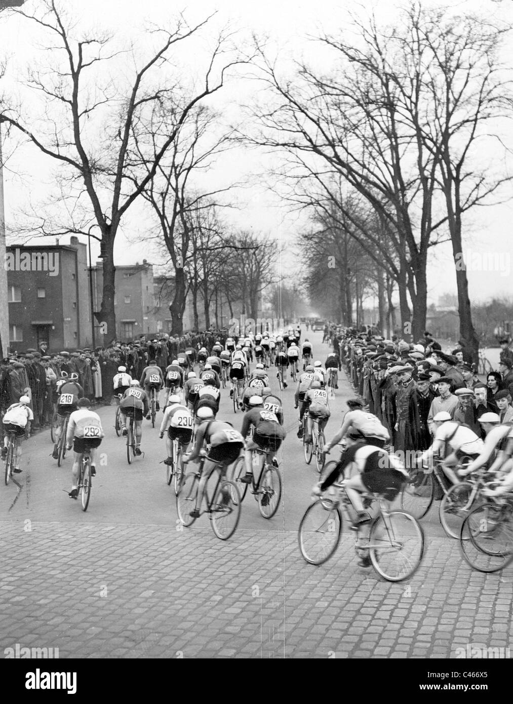 Course sur route, 1934 Banque D'Images