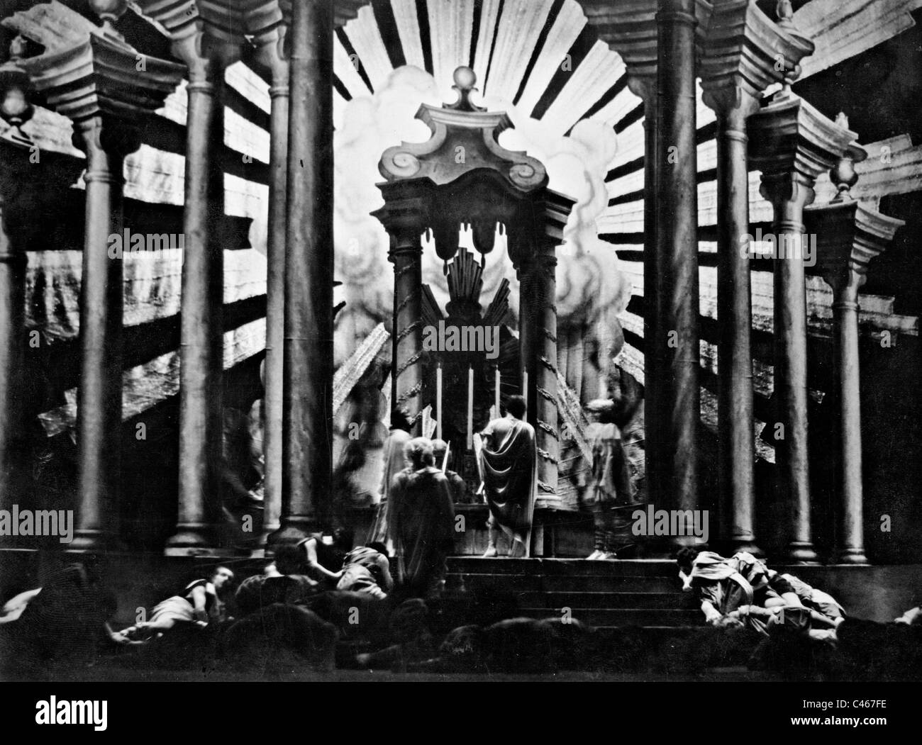 Scène de l'opéra de Mozart 'Idoménée', 1933 Banque D'Images