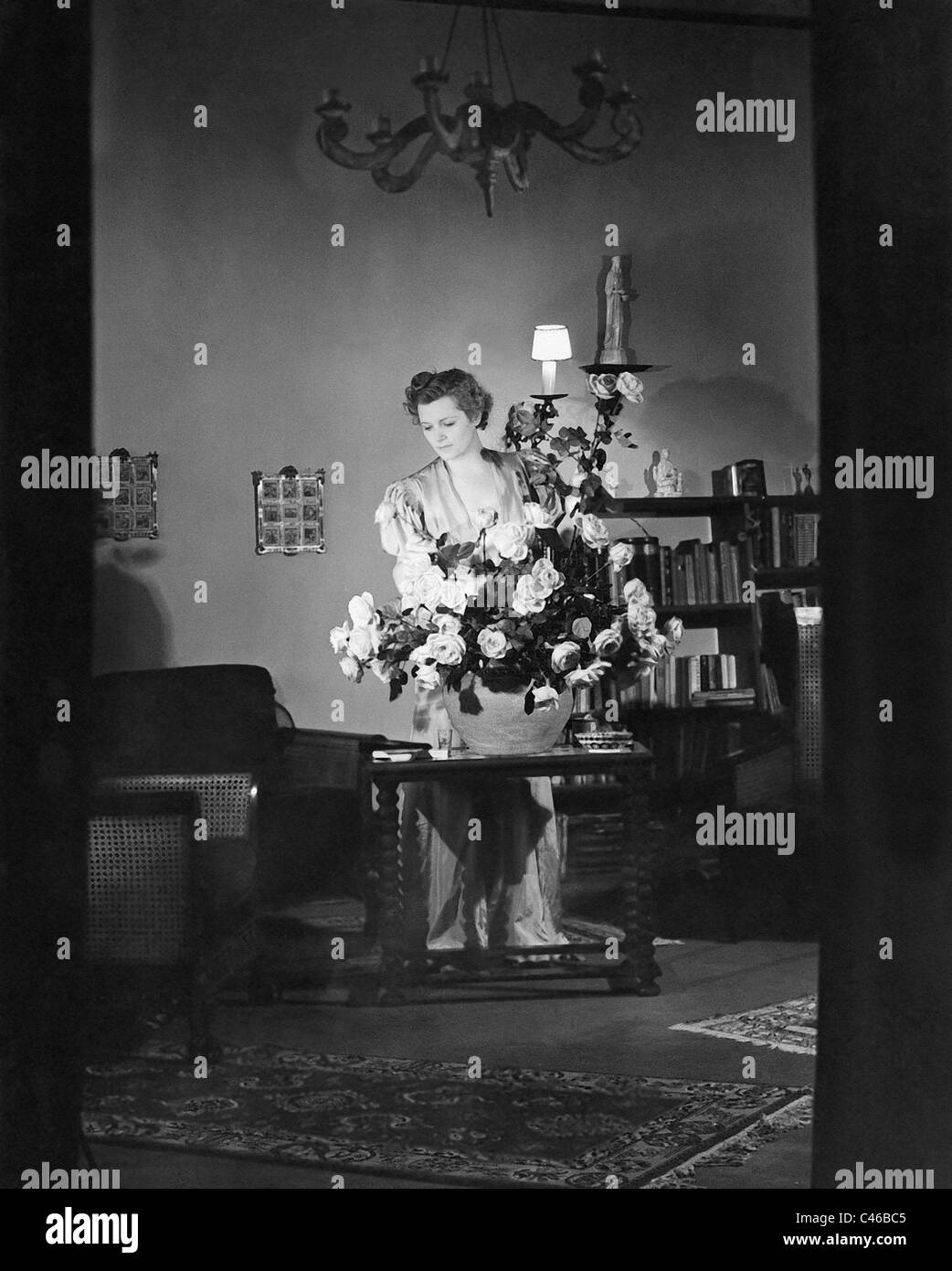 Olga Chekhova, 1937 Banque D'Images