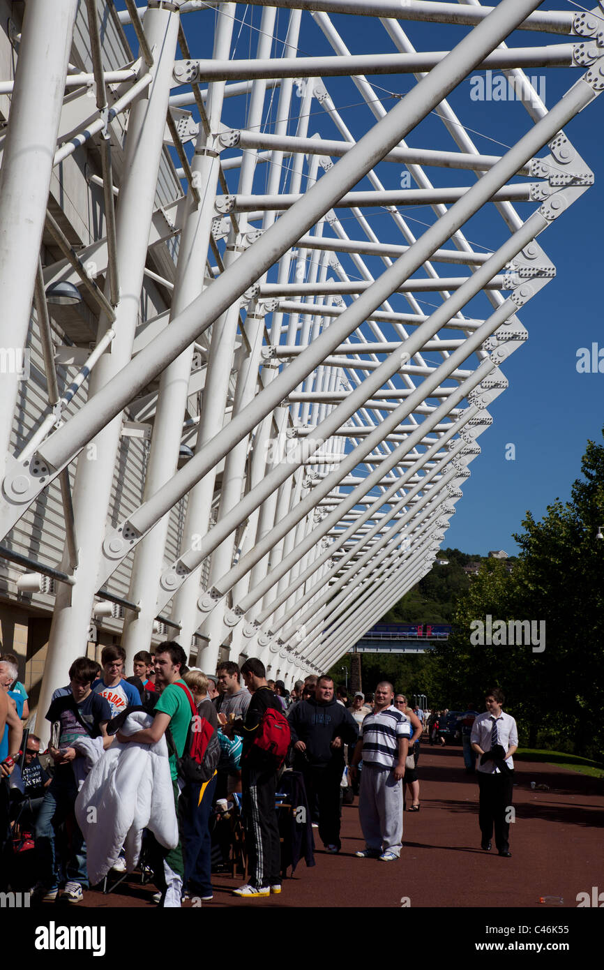 Swansea City Football Club, stade Liberty, Swansea, Pays de Galles, Royaume-Uni Banque D'Images