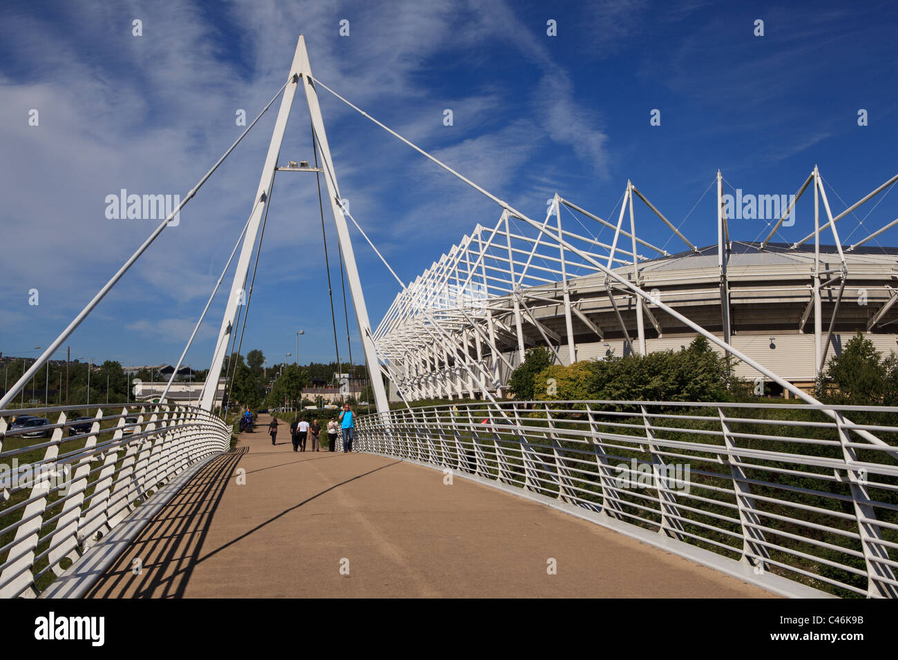 Swansea City Football Club, stade Liberty, Swansea, Pays de Galles, Royaume-Uni Banque D'Images