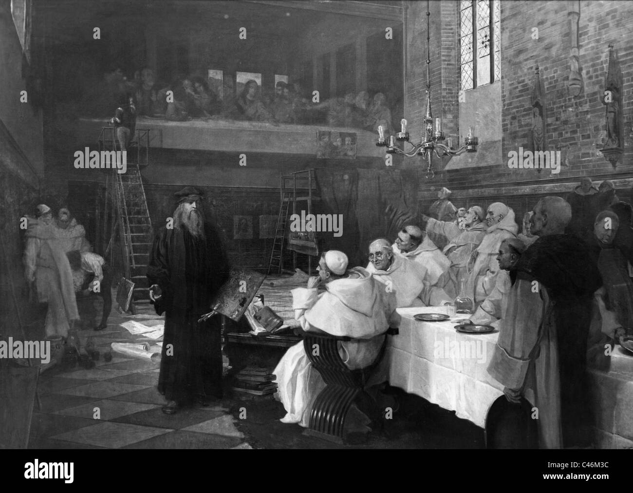 Léonard de Vinci, Banque D'Images