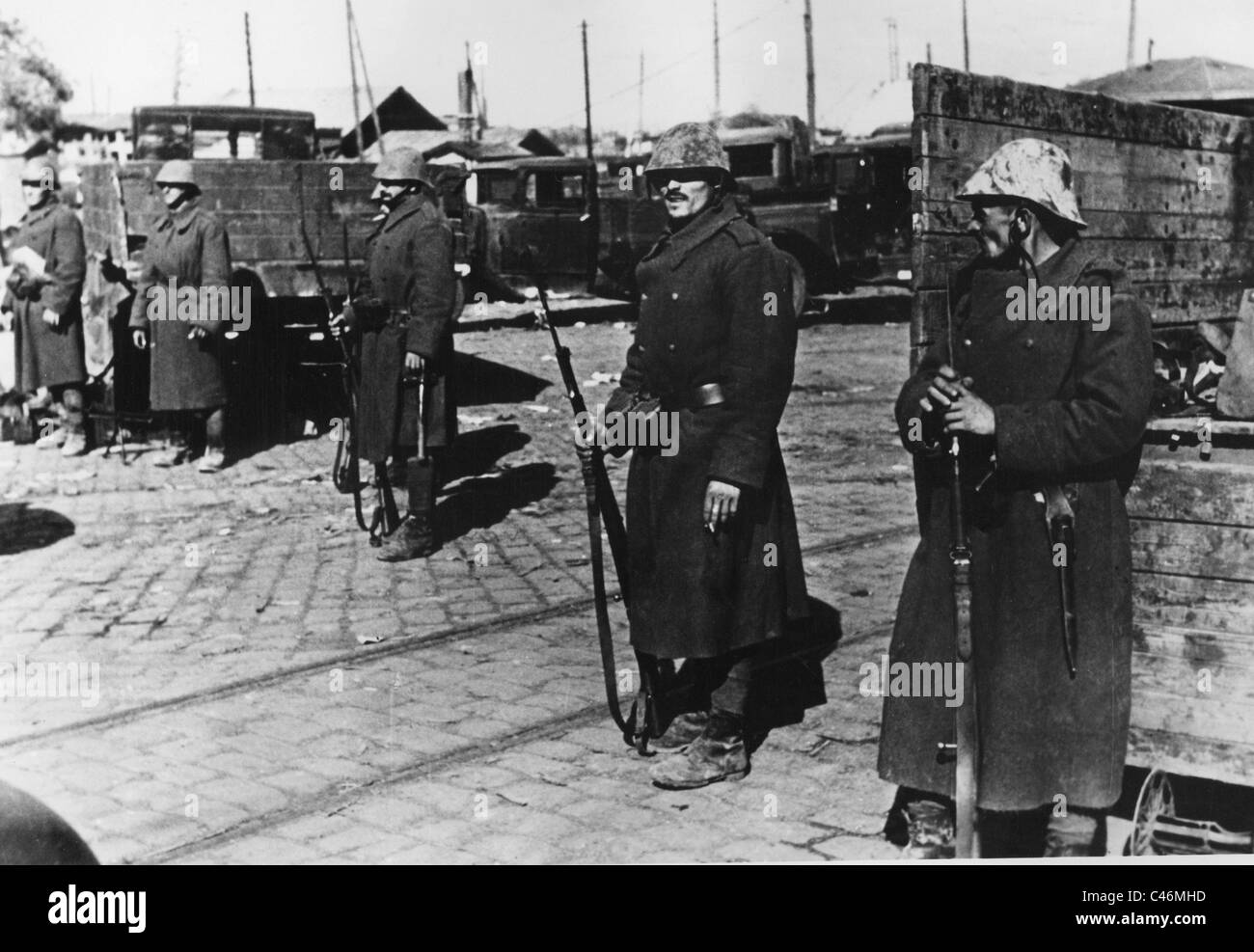 Seconde Guerre mondiale : Siège d'Odessa, 1941 Banque D'Images