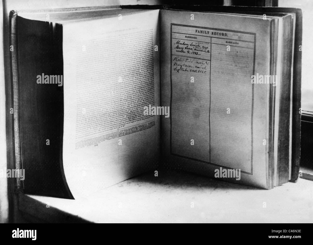 Abraham Lincoln Banque D'Images