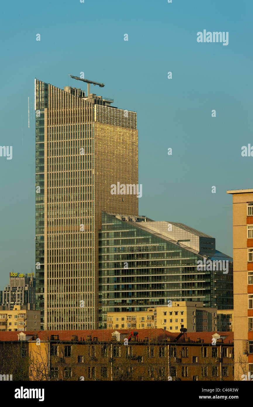 Tower, Chaoyang District, Beijing, Chine, Asie. Banque D'Images