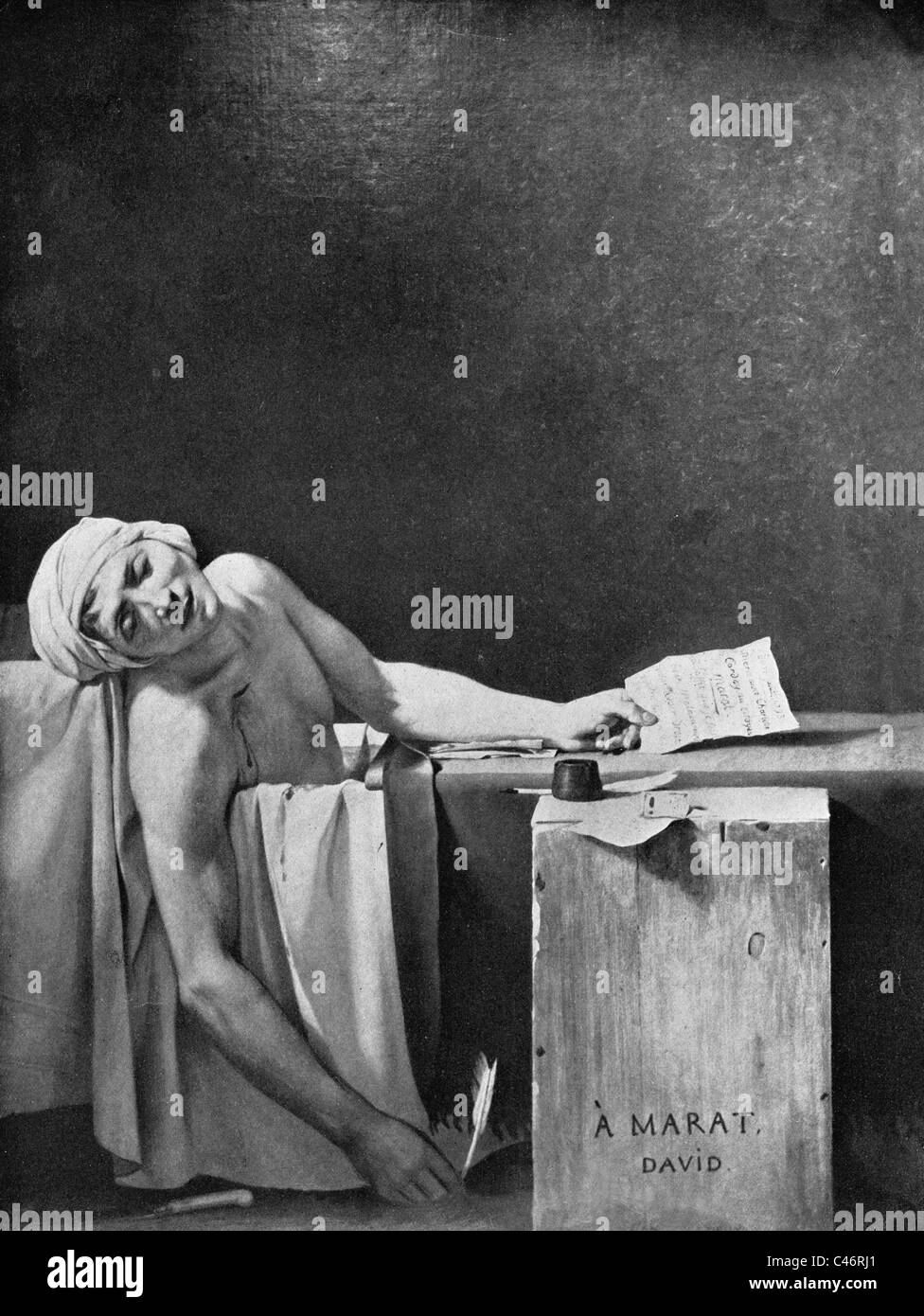 Jean Paul Marat, Banque D'Images