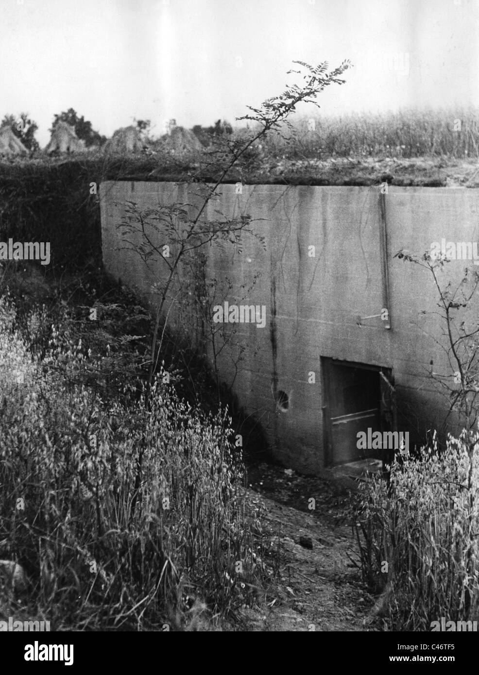 L'Allemagne, la ligne Siegfried, avant le déclenchement de la Deuxième Guerre mondiale, 1939 Banque D'Images