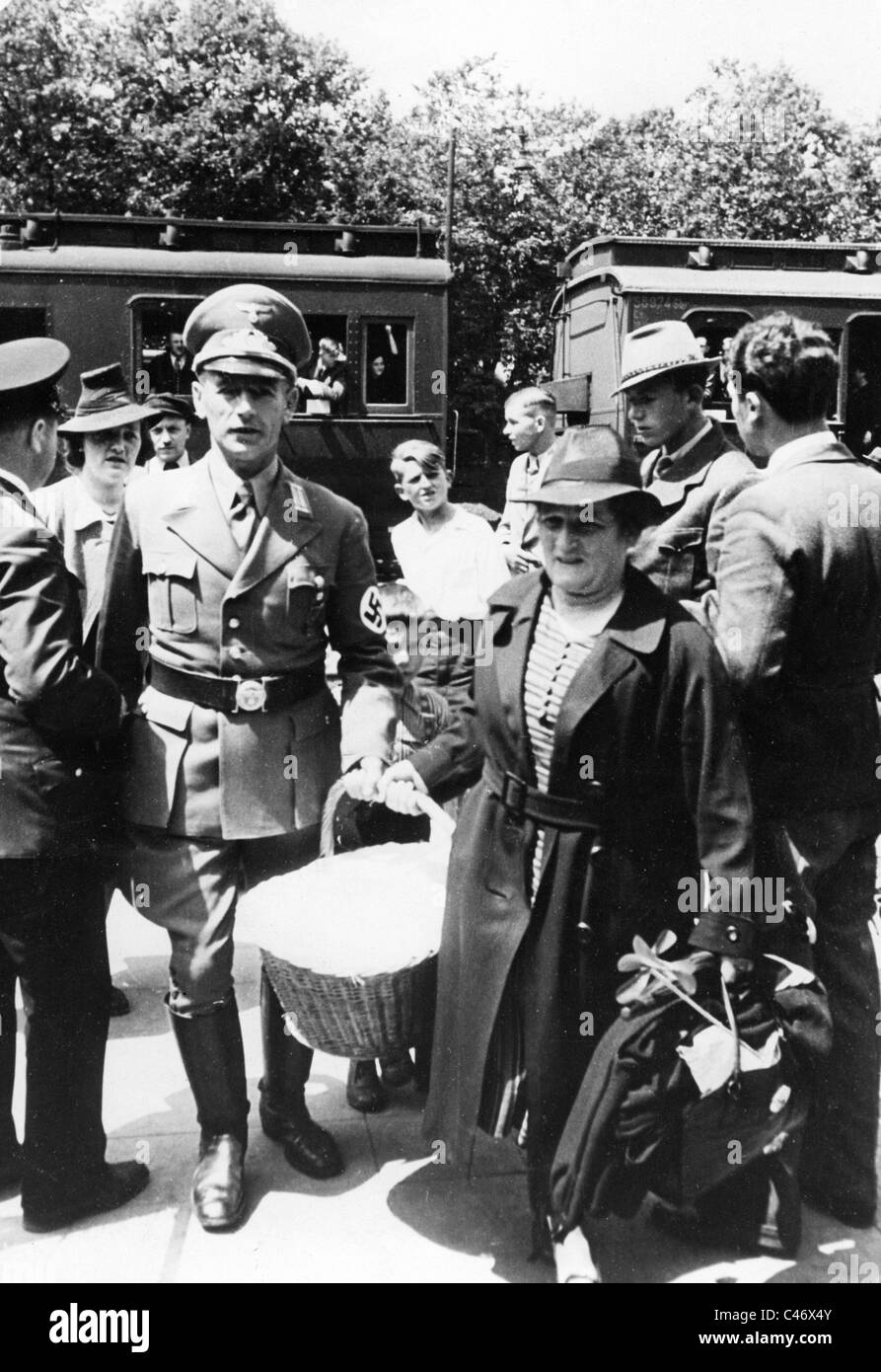 Seconde Guerre mondiale : Front de l'Ouest. "Drôle de guerre" entre les troupes allemandes et françaises, septembre 1939 - Mai 1940 Banque D'Images