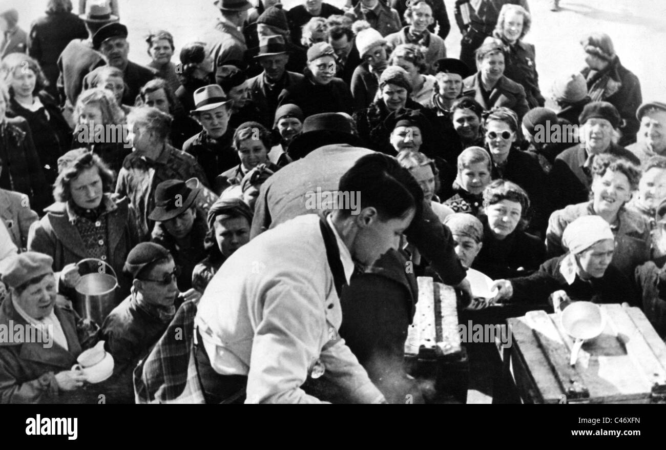 Seconde Guerre mondiale campagne de Norvège. Les troupes allemandes