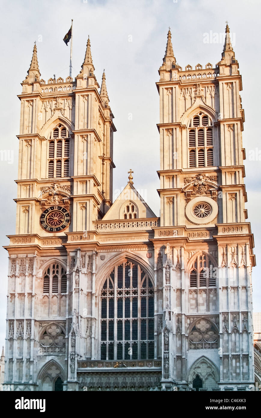L'Abbaye de Westminster, Londres Banque D'Images