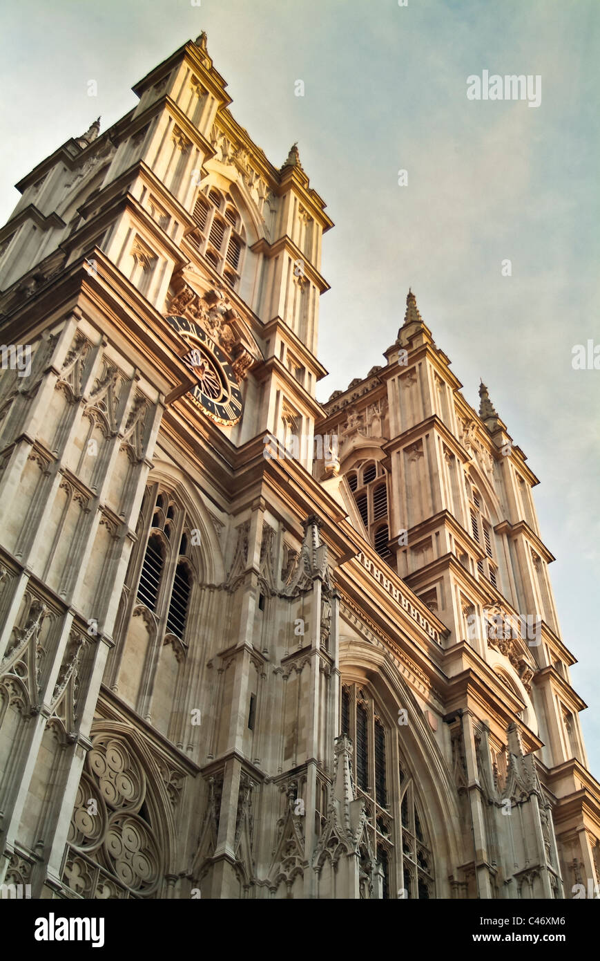 L'Abbaye de Westminster, Londres Banque D'Images