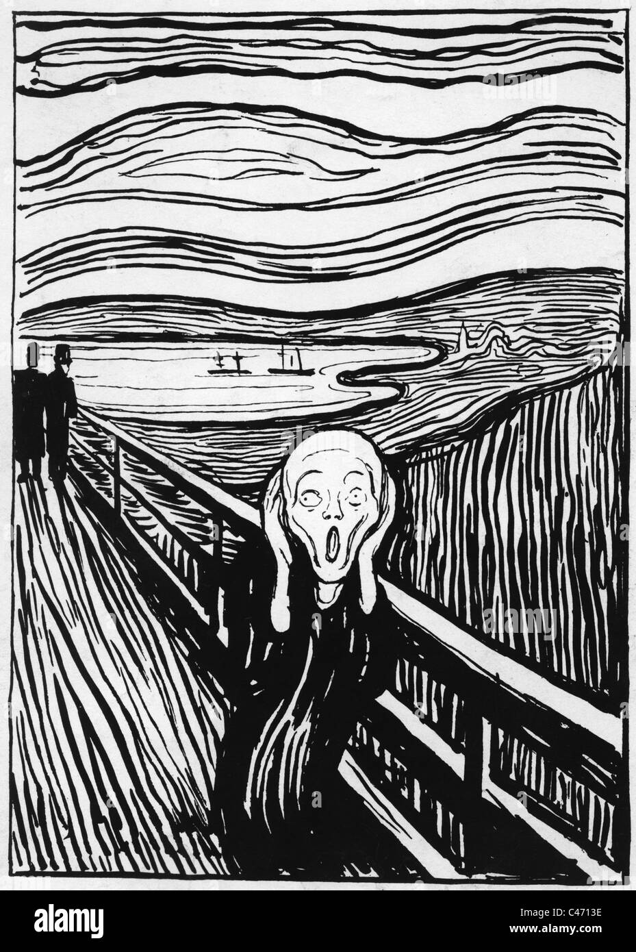 Edvard Munch, Banque D'Images