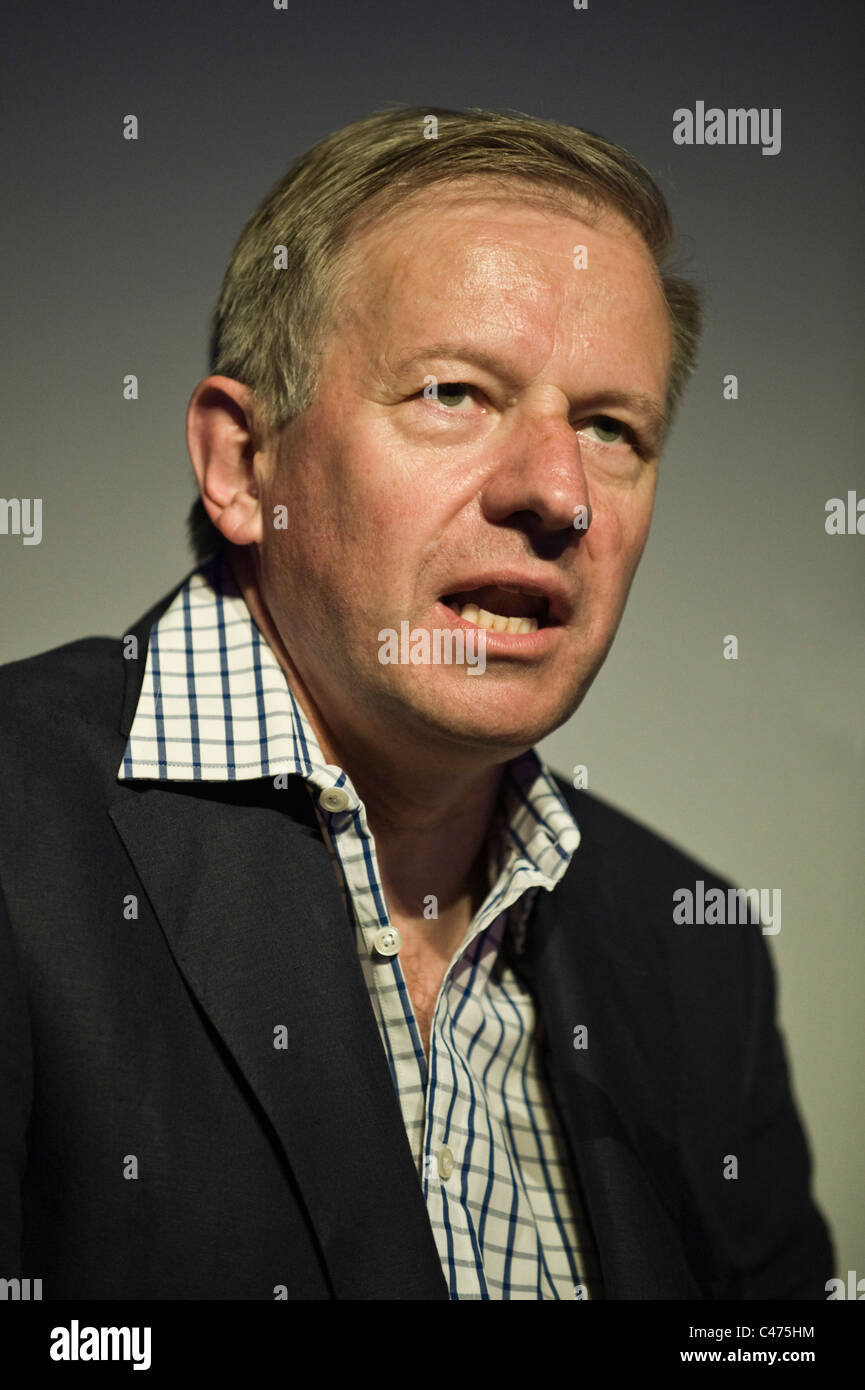 Sir Sherard Cowper Coles, ancien diplomate britannique à l'Afghanistan et le Pakistan à Hay Festival 2011 Banque D'Images
