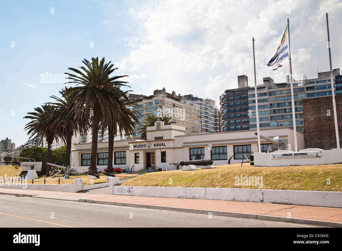 Museo Naval, Musée d'histoire navale, Montevideo, Uruguay. Banque D'Images