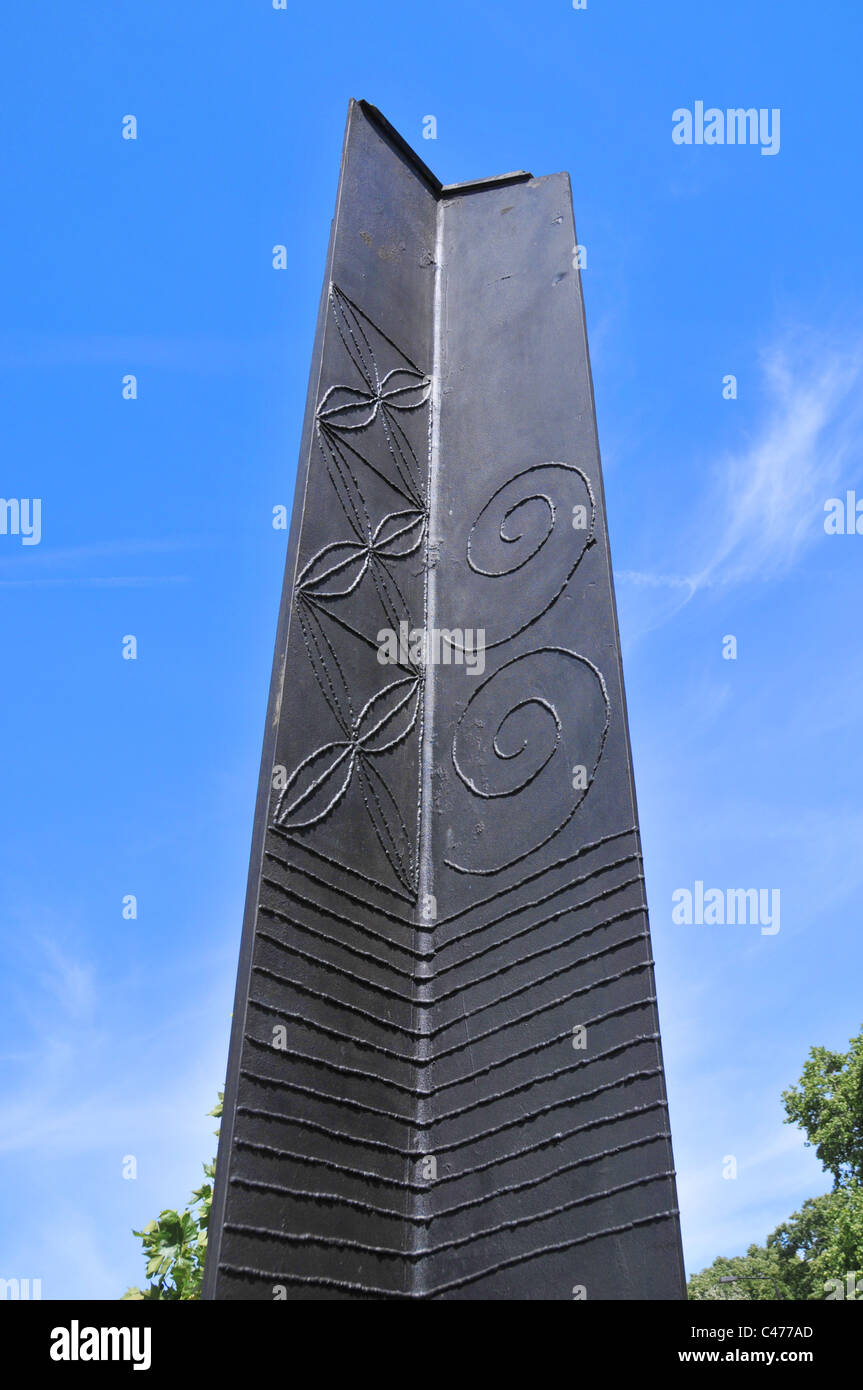 New Zealand War Memorial war memorial morts de guerre la Nouvelle-Zélande d'abord la seconde guerre mondiale le coin de Hyde Park London Banque D'Images